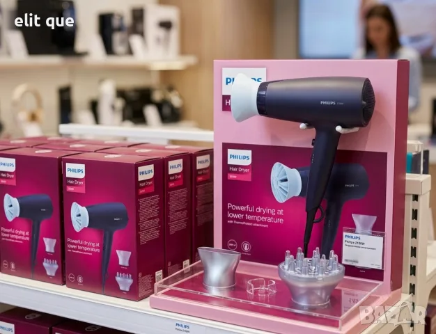 Сешоар Philips, 2100 W, Thermo Protect