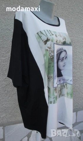 5XL Нова туника Laura Torelli , снимка 7 - Туники - 55270026