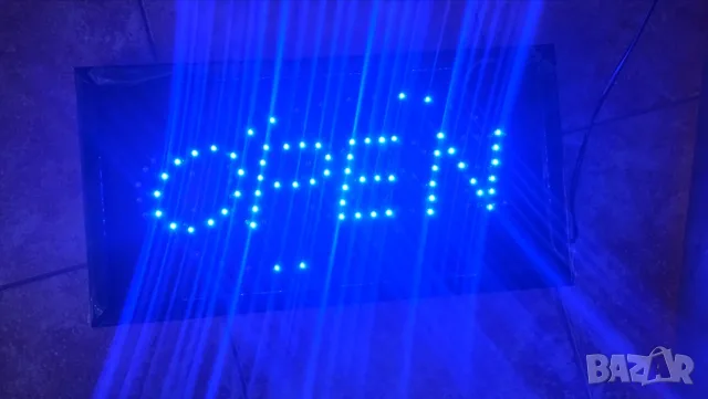 LED Рекламна табела за магазин или заведение OPEN/CLOSE, снимка 2 - Рекламни табели - 55483431