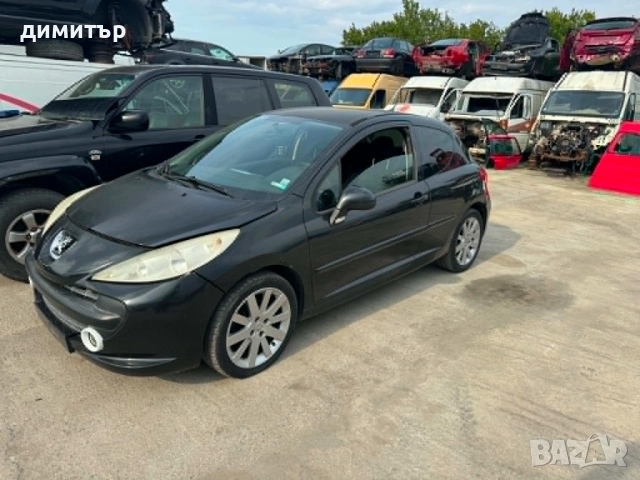 peugeot 207 1.6 turbo на части пежо 207 турбо бензин 