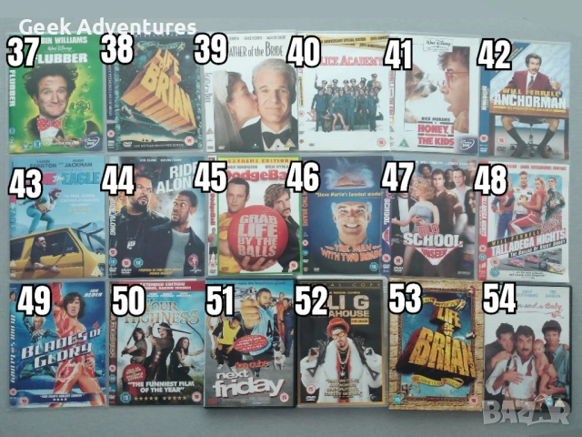 Комедия Филми DVD's - Оригинални Дискове на Английски Език, снимка 4 - Комедии - 47015749