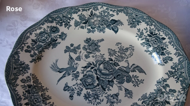 Винтидж големи купи, овални плата  Enoch Wedgwood , снимка 13 - Сервизи - 55067040