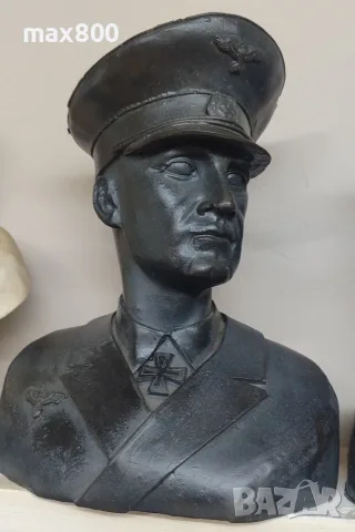 Бюст на Хитлер и Ромел, снимка 5 - Статуетки - 55694706