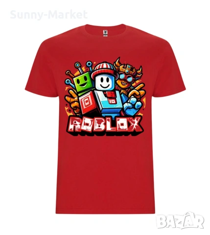 Детска памучна тениска Роблокс Roblox, снимка 5 - Детски тениски и потници - 55241922