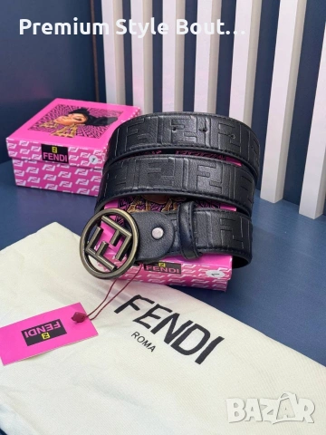 Колани Fendi от естествена кожа в кутия на марката , снимка 4 - Колани - 54035724