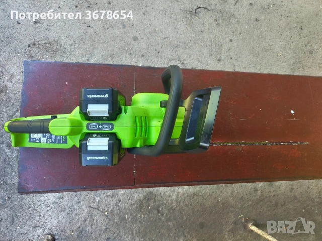 акумулаторна резачка greenworks , снимка 4 - Градинска техника - 54658185