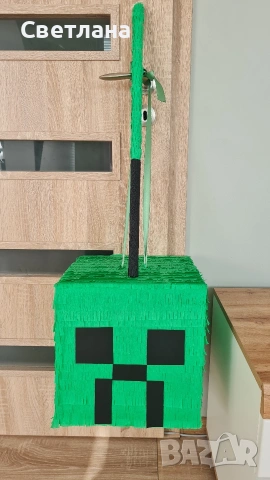 Пинята на тема Minecraft , снимка 2 - Други - 54663779