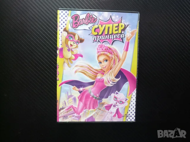 Барби DVD филми Barbie филмчета с любимата кукла героиня приключения харесвана от момичета анимации, снимка 2 - Анимации - 52362931