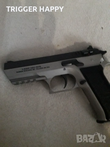 Airsoft пистолет Jericho ( baby Desert Eagle) 1 joules power ,CO2  !, снимка 2 - Въздушно оръжие - 54702629