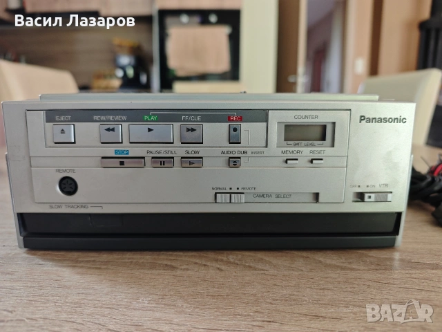 Преносим видео рекордер PANASONIC NV 100 , снимка 2 - Плейъри, домашно кино, прожектори - 54541083