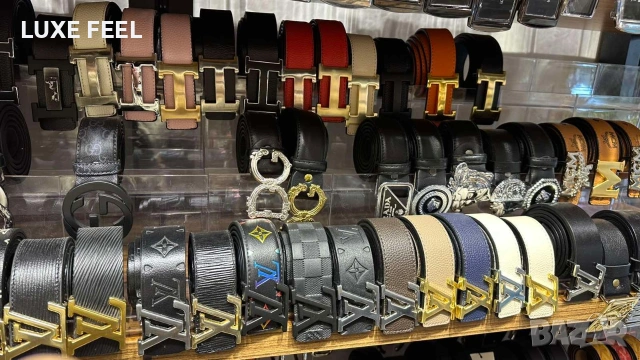 Louis VUITTON 🫟 Gucci 🫟 Tommy Hilfiger 🫟 Естествена Кожа , снимка 6 - Колани - 54476179