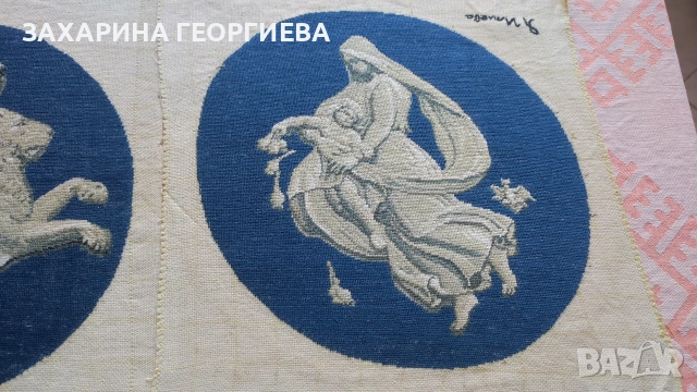Два гоблена "Ден"и "Нощ", снимка 3 - Гоблени - 54657762