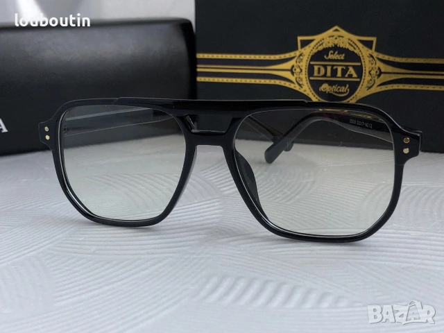 Мъжки прозрачни слънчеви очила маска dita, снимка 6 - Слънчеви и диоптрични очила - 55157148