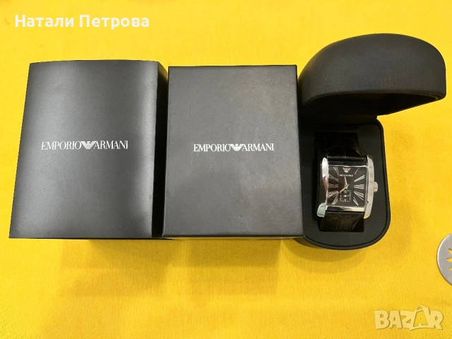 Мъжки часовник Emporio Armani AR0180 Classic, снимка 2 - Мъжки - 54384639