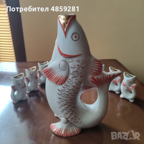 Порцеланов сервиз риби, снимка 5 - Сервизи - 54965358