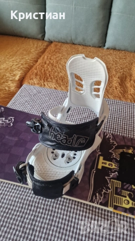 Snowboard/Сноуборд 132 + Автомати + обувки 235мм/№37, снимка 4 - Зимни спортове - 53993347