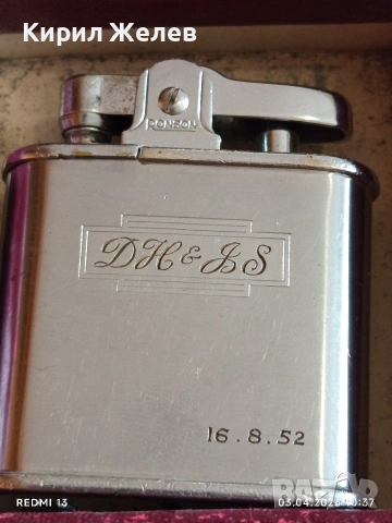 Винтидж колекционерска запалка Ronson Whirlwind бензинова перфектно състояние 51794, снимка 9 - Колекции - 54075453