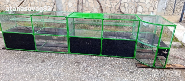 Метален щанд / рафтове комплект