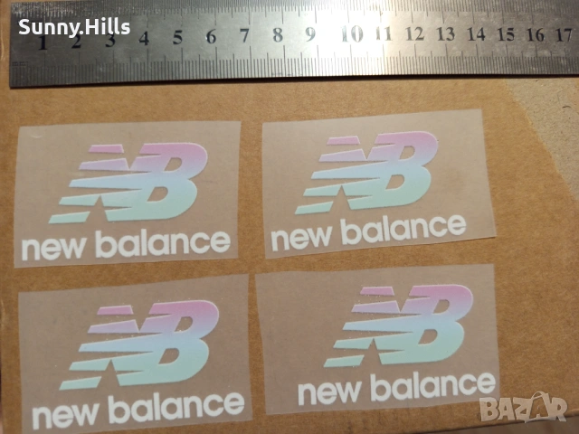 Стикери за дрехи New Balance щампи поставяне с ютия