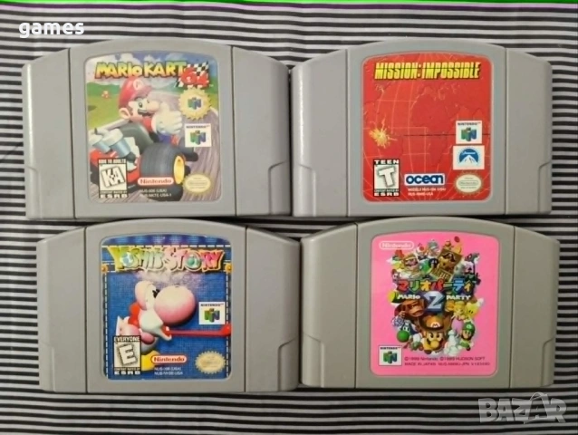 Игри за Nintendo 64 - NTSC - US и Jap, снимка 2 - Игри за Nintendo - 52587989