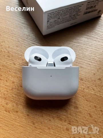 AirPods 3 – Пространствен звук | Чист звук | Налични, снимка 2 - Bluetooth слушалки - 54430966