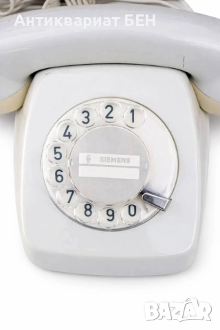 " Ретро Телефон - Siemens " 💯, снимка 3 - Антикварни и старинни предмети - 54127057