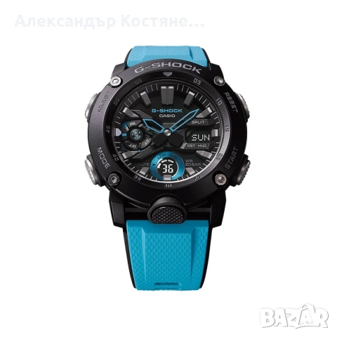Нов часовник CASIO GA-2000-1A2ER - гаранция, снимка 2 - Мъжки - 55213644