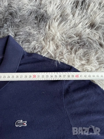 Поло Lacoste тъмно синьо XS малък S , снимка 6 - Ризи - 54257894