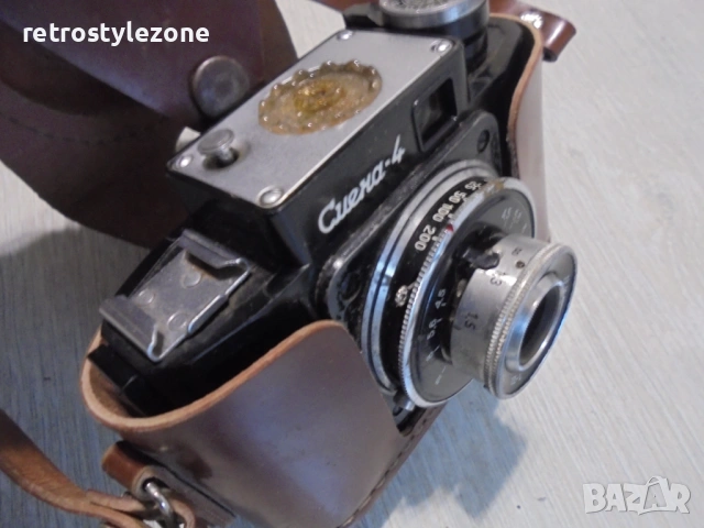 № 8544 Стар съветски фотоапарат Смена-4, снимка 3 - Антикварни и старинни предмети - 53991252
