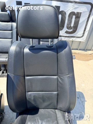 Кожен салон електрически с подгрев седалки кожени от Jeep Grand Cherokee WK2 3.6i двигател ERB, снимка 8 - Части - 55088343