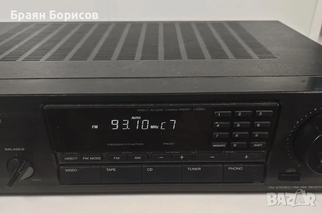 Sony STR-AV220 – винтидж усилвател, тежък, мощен, класически звук, снимка 2 - Ресийвъри, усилватели, смесителни пултове - 54361786