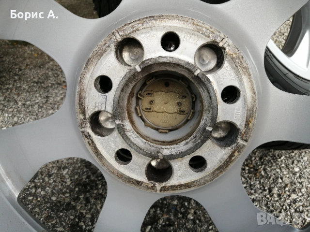 Оригинални лети джанти Audi /VW,Mercedes,Skoda,Seat/ 7J X 17 H2,ET 37,CB 66,6mm,5x112mm, снимка 6 - Гуми и джанти - 54432597