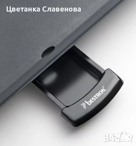 Електрическа скара BESTRON ABP604 XXL, 1800 W, Незалепващо покритие, 90.5 см x 23.7 см, Черен, снимка 5 - Скари - 48401400