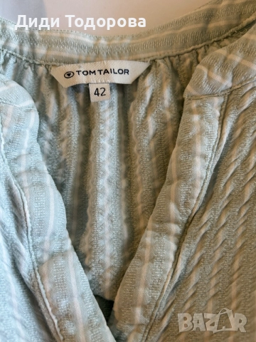 Tom Tailor ленена дамска риза размер L и дамска туника Tom Tailor размер XL, снимка 6 - Ризи - 55531462