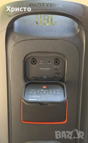 ГАРАНЦИОННА!!! Преносима аудио система JBL Partybox 720, 800W, Bluetooth, IPX4, Party Lights, Черен, снимка 5 - Тонколони - 55301500