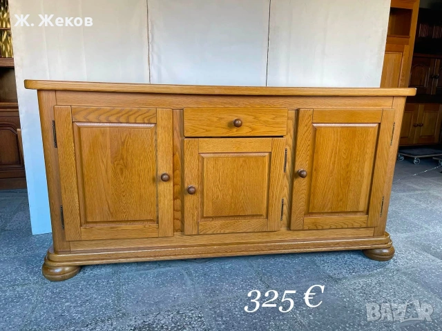 Масивен дъбов шкаф / скрин, снимка 2 - Скринове - 55232986