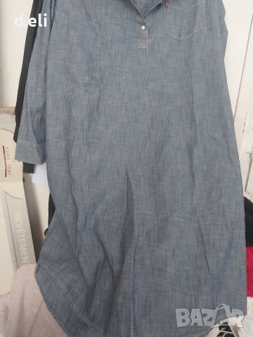 Levi's Orginal Size L Страхотна нова рокля, снимка 4 - Рокли - 55221135