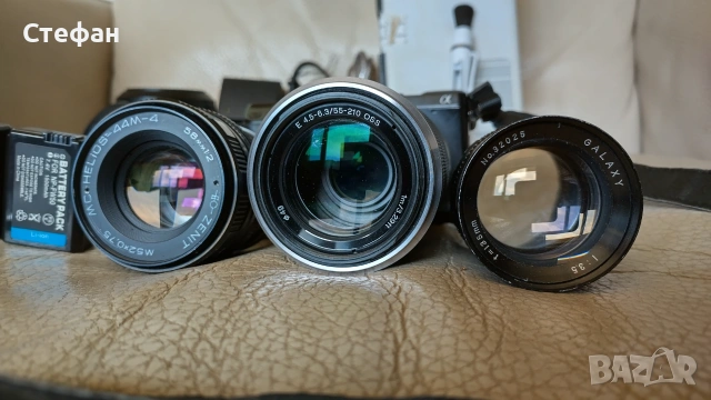 Фотоапарат безогледален Sony NEX 7 Комплект., снимка 2 - Фотоапарати - 55248541