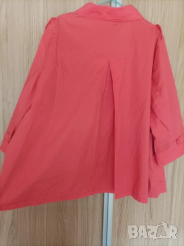 Макси памучно сако Ulla Popken , снимка 5 - Сака - 54004004