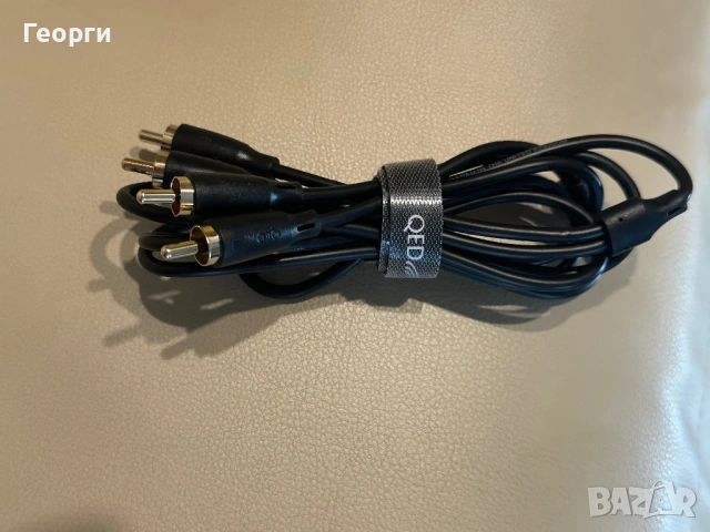 RCA Кабел QED , снимка 2 - Аудиосистеми - 54614136