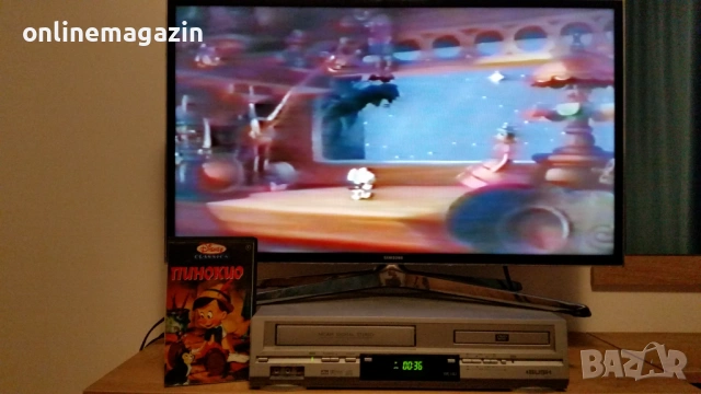 Видеокасета " Пинокио-Капитан Балу " VHS, снимка 13 - Други жанрове - 54083456