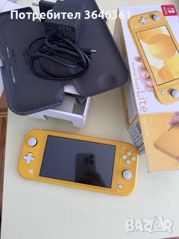  Конзола Nintendo Switch Lite, снимка 2 - Nintendo конзоли - 54777456