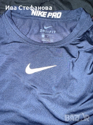 Нова 100% оригинална еластична блуза Nike pro Sri Lanka Шри Ланка . Унисекс модел, снимка 3 - Спортни дрехи, екипи - 54139541