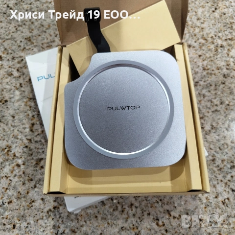 Докинг станция (Хъб) PULWTOP BD240D за Mac Mini M4 / M4 Pro + Слот за SSD, снимка 3 - Други - 54991732