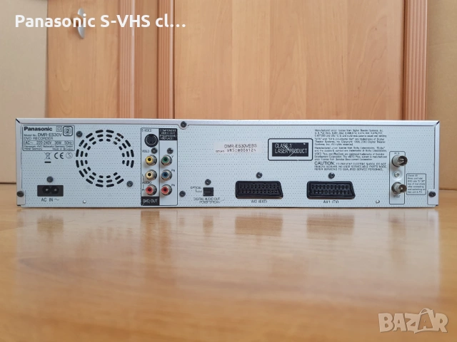 Panasonic DMR-ES30V VHS>DVD/DVD>VHS  recorder, снимка 9 - Плейъри, домашно кино, прожектори - 54807781