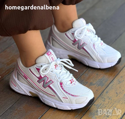 New Balance 530 – Дамски маратонки бяло/розово | Размери 36–40