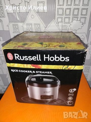 Оризоварка Уред за готвене на ориз и зеленчуци на пара Russell Hobbs, снимка 16 - Други - 54382494