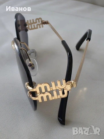 Дамски слънчеви очила MIU MIU, снимка 3 - Слънчеви и диоптрични очила - 54159205