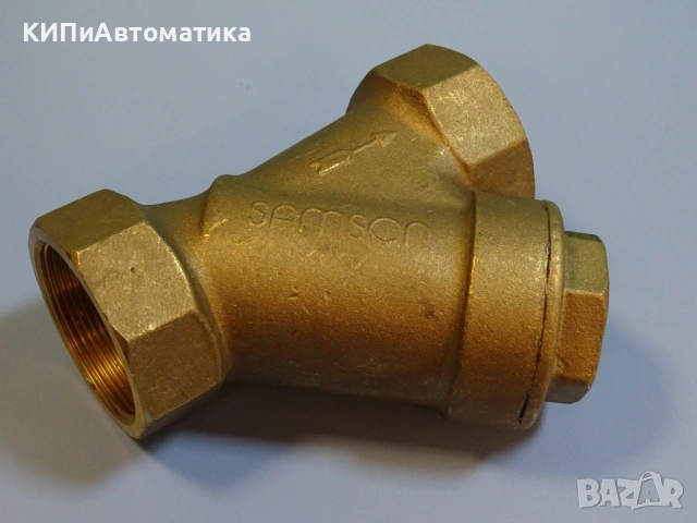 ъглов филтър Samson G2 PN25 brass Y-strainer filter, снимка 3 - Резервни части за машини - 54425641