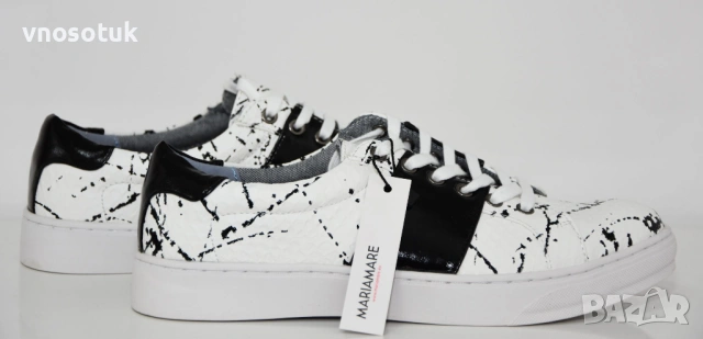 Дамски кецове  Maria Mare  Graffiti -№38, снимка 3 - Кецове - 54036860